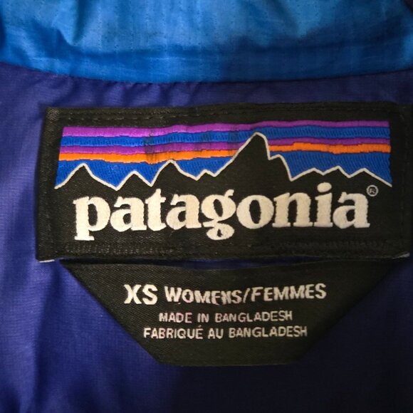 Patagonia Nano Puff Insulated Jacket Blue Down Full Zip Size XS - Picture 6 of 8